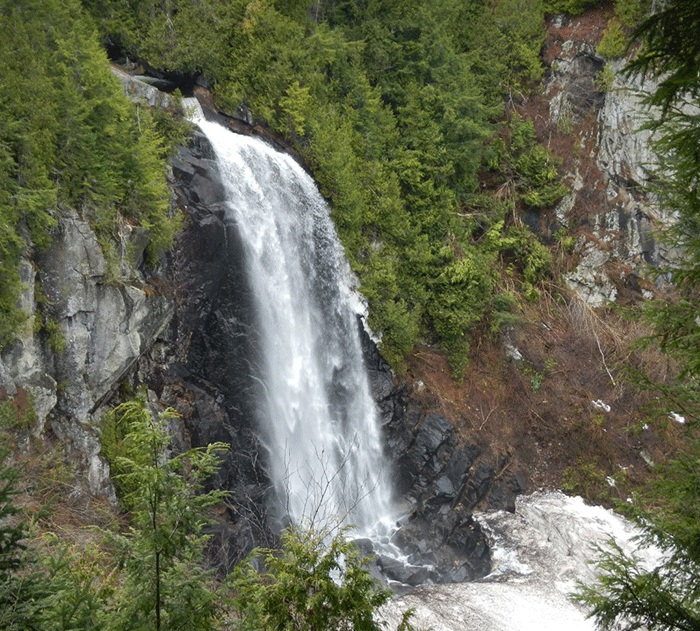 Beautiful OK Slips Falls, part of newly acquired lands now part of the Hudson Gorge Wilderness Area.