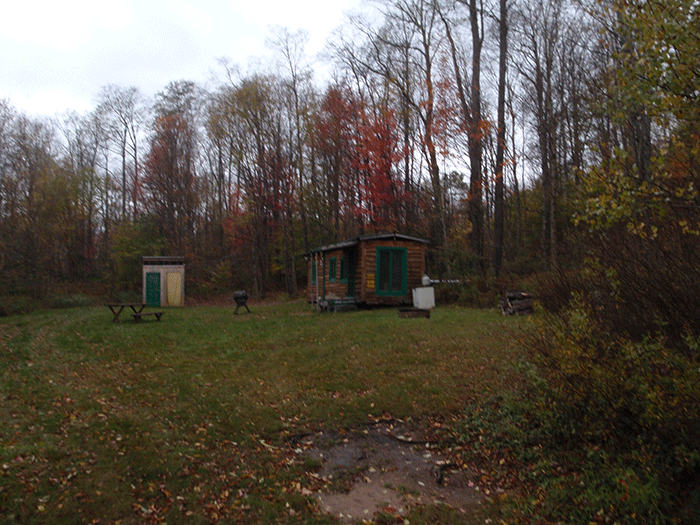 Grandfathered camp due to be removed this year on the Long Pond Conservation Easement.