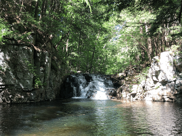 Tenant Falls is a short, popular hike to three beautiful waterfalls and